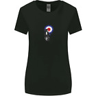 Mod Roller Symbol Logo Motorrad Damen breiter geschnitten T-Shirt