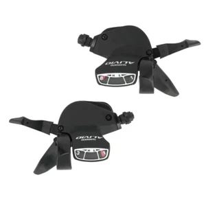 Shimano Alivio SL-M410 8 x 3 Speed Trigger Shifters - Including Gear Cables - Picture 1 of 4
