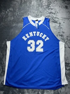 Camiseta deportiva de baloncesto Kentucky Wildcats XL azul #32 tejida Indy nueva con etiquetas - Imagen 1 de 8