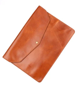 Laptop Tasche für Macbook Air 13" Leder Hülle Tragetasche echt Leder Handgemacht - Bild 1 von 5