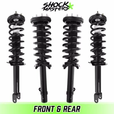 Front Rear Complete Strut Assemblies for 2008-2012 Honda Accord V6 Sedan Foto 1 de 4