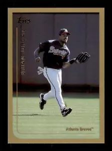 1999 Brian Jordan Atlanta Braves Topps Baseball Card # 306 - Picture 1 of 2