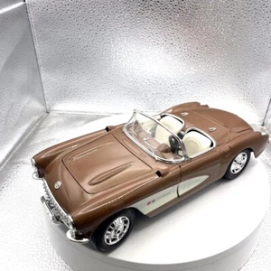Maisto 1957 Corvette Brown Metallic Die Cast, Scale: 1/18 11320 - Picture 1 of 8