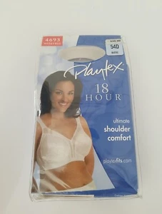 Playtex Women 18-Hour Original Comfort Strap Bra 4693 Marine blue Wireless New - Picture 1 of 2