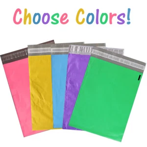 14.5x19", 12x15.5,10x13, 7.5x10 Poly Mailers Self Sealing Shipping Bag Envelopes - Picture 1 of 12
