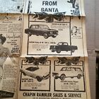 vintage 1965 Datsun annonce journal, ligne complète avec prix