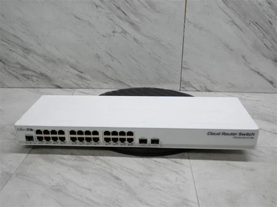 Conmutador enrutador en la nube MikroTik CRS326-24G-2S+RM - ¡PROBADO! Foto 1 de 4