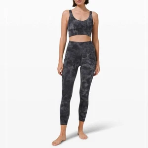 Lululemon Align HR Pant 25” *Nulu Size 2 Dye Pitch Grey Graphite - Picture 1 of 8