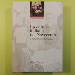 LA CULTURA ITALIANA DEL NOVECENTO LATERZA 1996 - Imagen 1 de 1
