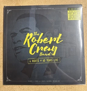 SEALED THE ROBERT CRAY BAND 4 NIGHTS OF 40 YEARS LIVE LP - Picture 1 of 2