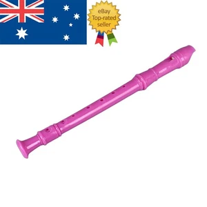 Treble Flute Soprano Recorder 8 Hole for Easy Learning in Rose Red - Picture 1 of 17