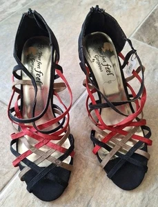 Ladies Size 6 New Look Strappy Sandal Shoes With Heel, NEW with The Wide Fit Tag - Picture 1 of 8