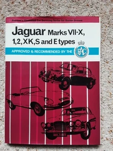 Jaguar Pearson’s Service Manual. Marks VII-X, 1, 2, XK, S and E types. Hardback. - Picture 1 of 17