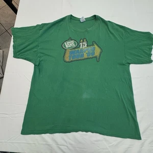 Vans Warped Tour 15 2009 T-shirt Green 2xl - Picture 1 of 10