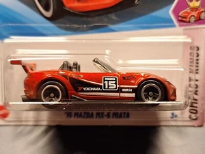 2025 Hot Wheels '15 Mazda MX-5 Miata Red 80/250 US Card - Picture 1 of 2