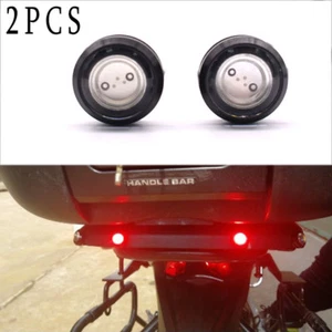 NEW SMALL DOME LED MOTORCYCLE-CHOPPER-BOBBER BRAKE & RUNNING LIGHTS For Suzuki - Picture 1 of 6