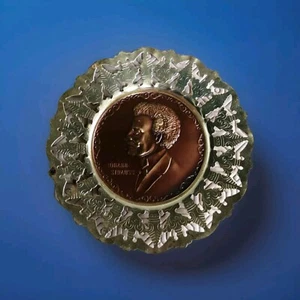 Johan Strauss. Messing Plakette.  - Bild 1 von 5