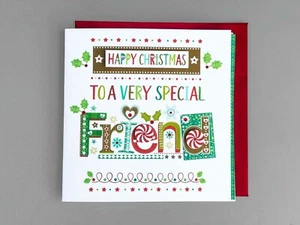 TARJETA DE NAVIDAD DE AMIGO, una tarjeta de Navidad especial para amigos, amigos  - Imagen 1 de 24