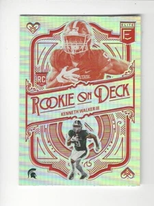 Kenneth Walker III 2022 Donruss Elite Rookie on Deck Insert #RD-8!  Packfrisch! - Bild 1 von 2