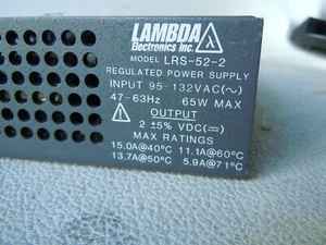 lambda geregeltes Netzteil LRS-52-2 - Bild 1 von 4