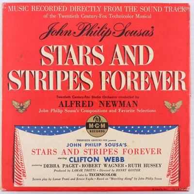 Alfred Newman – Stars And Stripes Forever - 1952 4x 45 rpm Box Set Record K176 Foto 1 de 4