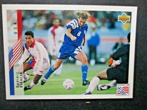 1994 Upper Deck World Cup USA rookie Card Dominic Kinnear