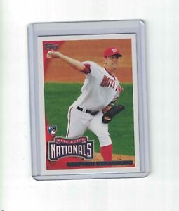 STEPHEN STRASBURG RC - 2010 Topps #661 (Arm at Side) - NATIONALS - ROOKIE CARD