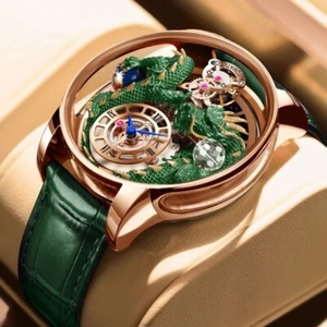 Reloj deportivo de cuero para hombre Reloj de cuarzo cronógrafo para hombre - Imagen 1 de 10