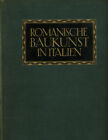 Corrado Ricci / Romanische Baukunst in Italien Bauformen-Bibliothek Band XXI 1st