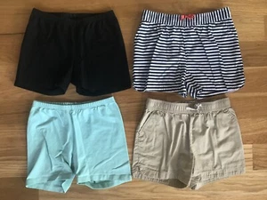 LANDS END Youth Girls Size Large (14), 2 pairs Shorts, 2 pairs bike Shorts - EUC - Picture 1 of 10