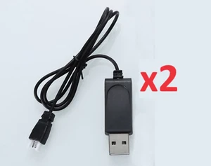 Sharper Image Mach X Drone USB CHARGER 2pcs - Picture 1 of 4