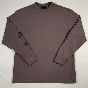 Nike Air Jordan x A Ma Maniere 2021 Long Sleeve Shirt Mens Medium Purple Jumpman - Picture 1 of 11
