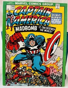 Vintage Captain America Folder Marvel Comics Mead - Picture 1 of 5