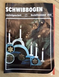 Schwibbogen Ostalgie Laubsäge Bauanleitung 1:1 - Bild 1 von 5