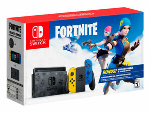 Nintendo Switch Fortnite Wildcat Console Bundle NEW IN BOX CODE INCLUDED