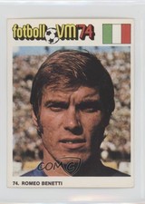 1974 Williams Forlags VM 74 Fotboll (Sweden) Romeo Benetti #74