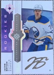 2021-22 UD Ultimate Collection Rookies EMBLEM GOLD AUTO Jacob Bryson RC / NICE!