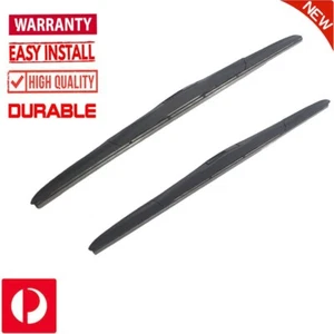 Pair Front Windscreen Wiper Blade For Mitsubishi OUTLANDER ZE ZF 2003 - 2006 - Picture 1 of 3