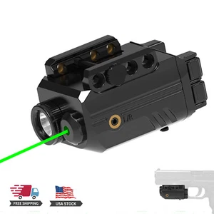 Green/Red/Blue Pistol Light Laser Combo Tactical Flashlight Handgun Beam Sight - Picture 1 of 16