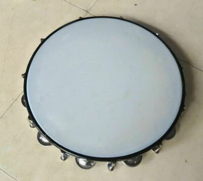 NEW SPECIAL METAL DAFLI WITH STEEL DICS OF 12 INCH TAMBURINE GIFT ITEM - Image 1 of 4