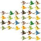 36 pcs Miniature Novelty Toys Sea Creatures Toys for Kids Plastic Frogs Tiny
