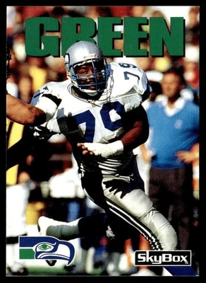 1992 SkyBox Impact Jacob Green Seattle Seahawks #143 - Image 1 of 2