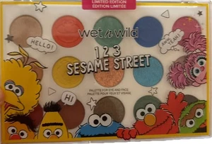 Wet n Wild X SESAME STREET eye shadow palette nwt ltd edition - Picture 1 of 7