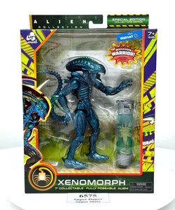 Xenomorph Alien Collection Lanard Warrior Xeno & Canister Walmart Exclusive Blue - Picture 1 of 8
