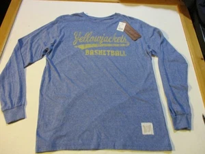 T-SHIRT UNIVERSITY OF ROCHESTER GIACCHE GIACCHE GIACCHE BASKET RETRÒ L/S MED NUOVA CON ETICHETTE - Foto 1 di 10