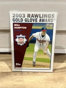 Mike Hampton 2003 Gold Glove Award Topps Baseball - Bild 1 von 2