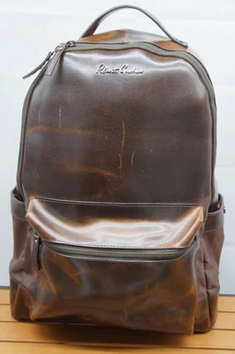 Robert Graham Genuine Leather Backpack Excellent Condition $498 MSRP - Image 1 of 4