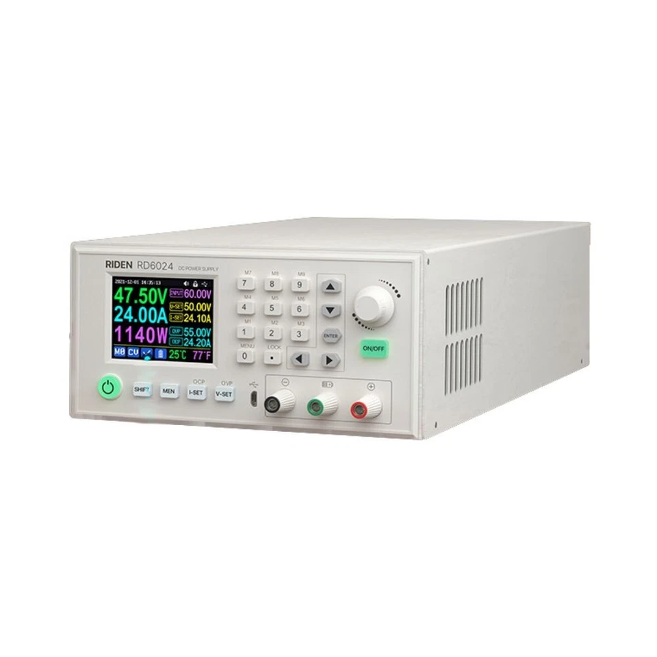 RIDEN RD6024W-C - Digital Bench Lab Power Supply AC-DC 60V 1440W - Wi-Fi - USB - Image 1 of 4