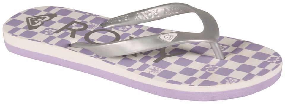 Sandalia Tahití para niña Roxy - blanca/púrpura - nueva Foto 1 de 1