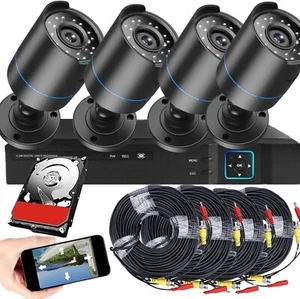 3000TVL Sistema de Vigilancia de Seguridad para el Hogar DVR Cámara Set 512 GB Disco Duro - Imagen 1 de 2